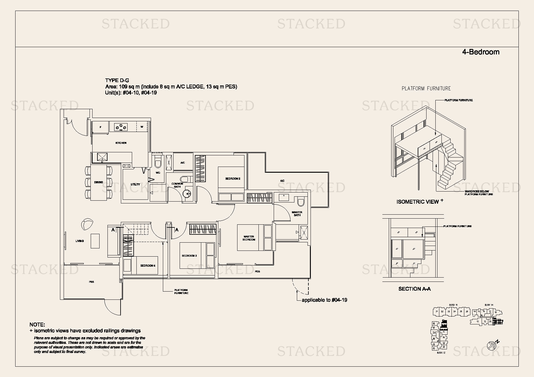 Nine Residences floor plan